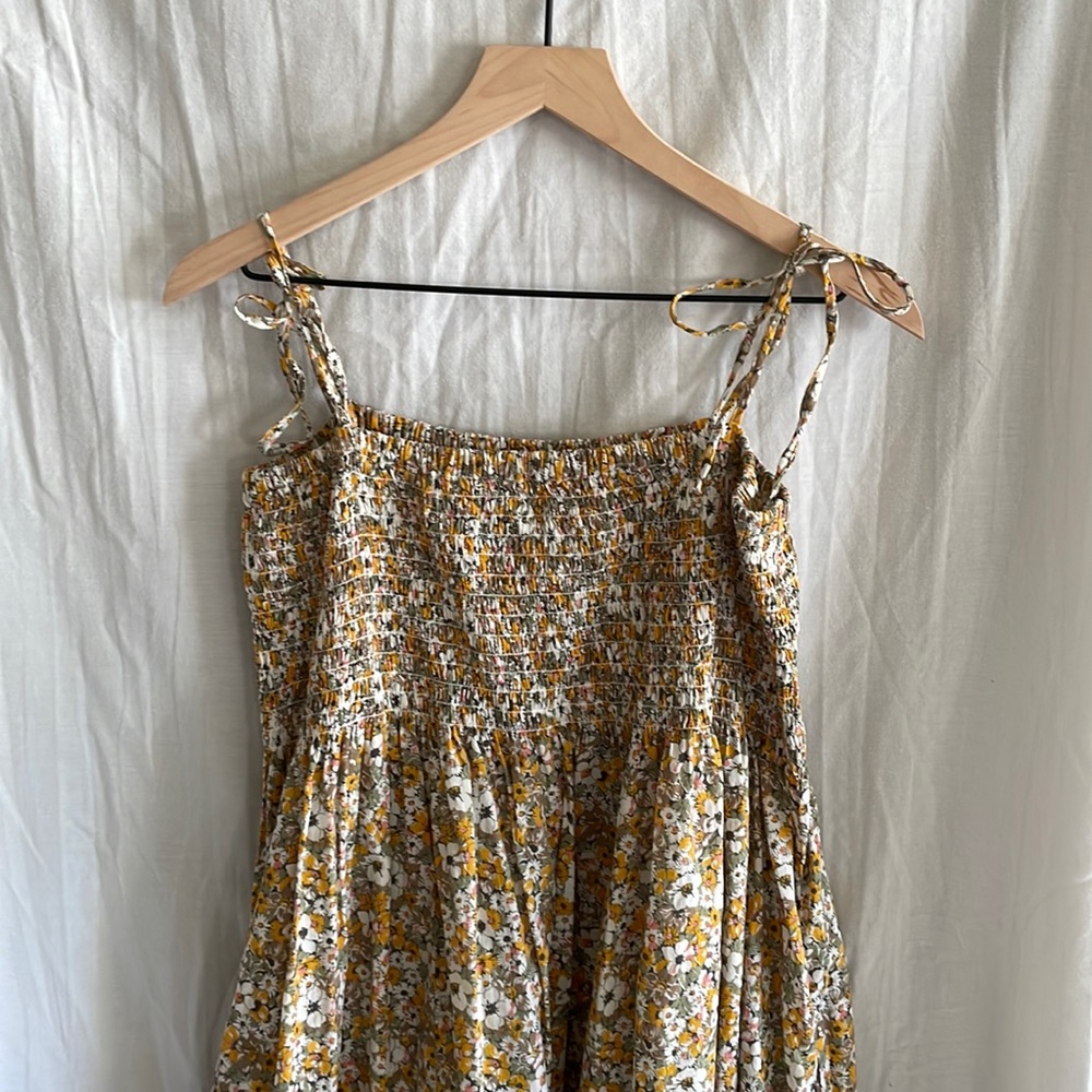 FryeXAnthropologie Floral Maxi Dress